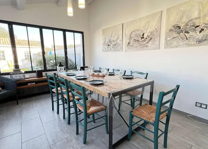 Villa Charmante Location De Plain-pied Proche La Couarde-sur-Mer